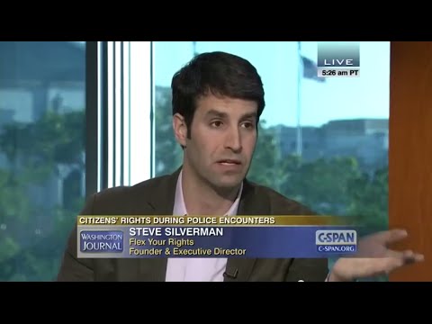 Steve Silverman on C-SPAN Washington Journal